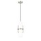 Z-Lite Cayden Pendant, 1-Light, 6.5 In.W x 16.75 In.H, Brushed Nickel/Clear + Etched Opal 1946P-BN - alternate 5